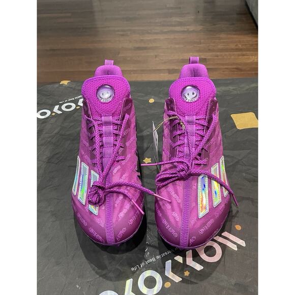 adidas Other - New Men’s Sz 13 Adidas Adizero Football Cleats Sonic Fuchsia Pink RARE GX7899